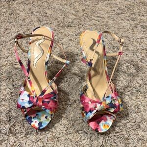 Nina Multicolor Floral Women's Sandals